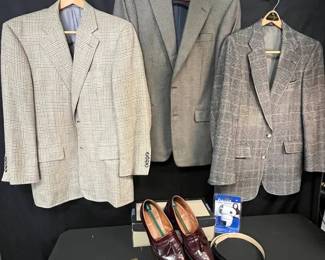 CT419Mens Office Attire, Jackets And Shoes
