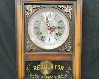 FL104Alaron Regulator Wall Clock
