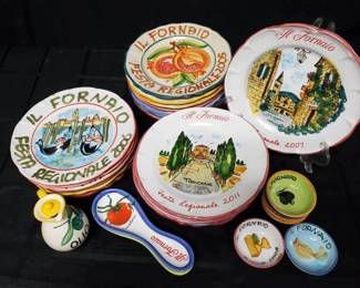 CT403Italian Commemorative Plates And More