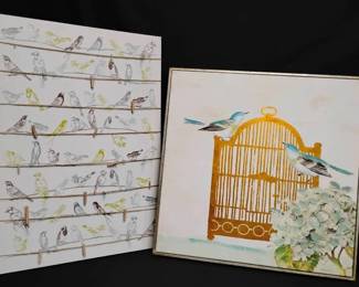 CT438Bird Wall Art Decor