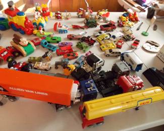 Hot wheels and match box, and others