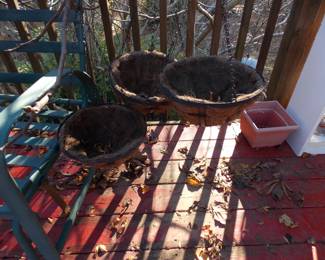 hanging baskets