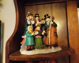 Ceramic carolers