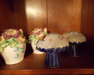 Salt and pepper shakers