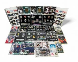 74 LargeCollectionofSeattleMarinersPinsCoinsStamps