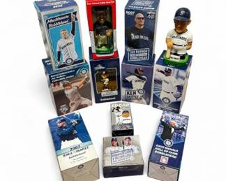 85 SeattleMarinersBobbleheadLotGriffeyEdgarBuhnerMore