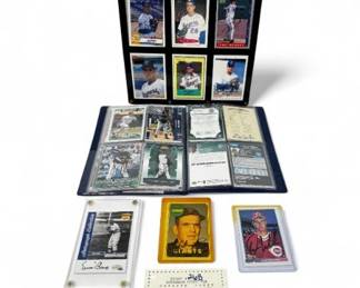 94 SignedBaseballCardCollectionInclGaylordPerryErnieBanksCOA