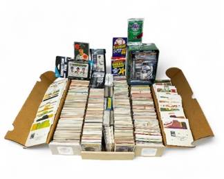 9 LargeLot80s2000sBaseballCardsMarinersSchedulesSomeSigned