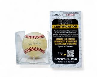 3 AlexRodriguezSignedBaseballwJSAAuthenticationCOA