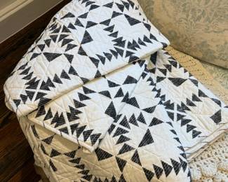 Eddie Bauer twin quilts and shams