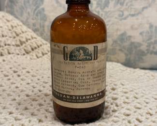 Antique pharmacy bottle