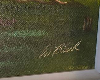 Highwaymen painting by Al Black