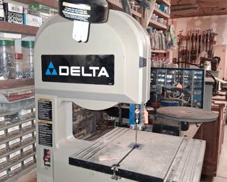 Delta 14-inch 1 HP Steel Frame Band Saw, model number 28-400