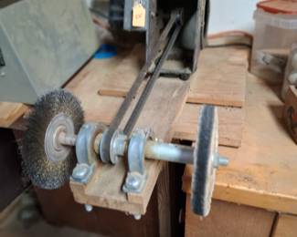 homemade bench grinder