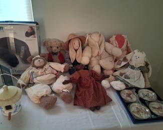 Stuffed rabbit plush dolls