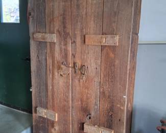 Handmade primitive cabinet