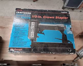 Craftsman 1/2-in. Crown Stapler.
