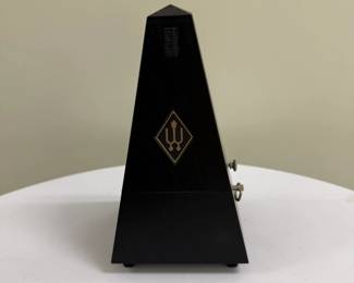 Wittner Maelzel Metronome | Wittner Maelzel mechanical metronome, which operates with a wind-up mechanism and the tempo can be adjusted from 40 to 208 beats per minute (BPM)