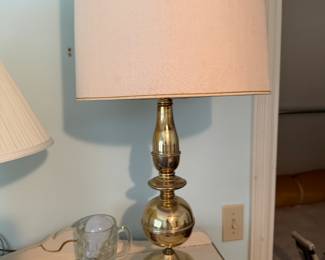 brass lamp