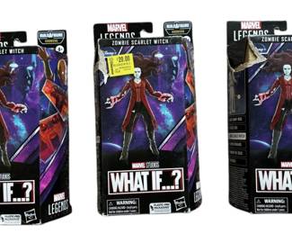 3 Marvel Legends Zombie Scarlet Witch