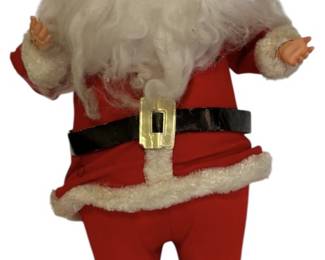Vintage Singing Santa Claus Figure