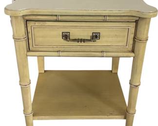 Bali Hai Faux Bamboo Side Table