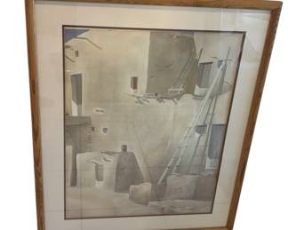 Wood Framed Print by James Harrill