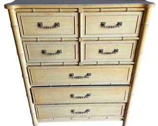 Bali Hai Faux Bamboo Dresser