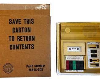 Vintage Tape Player for the Blind