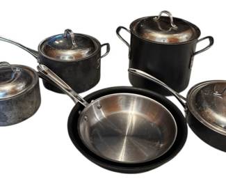 Vintage Calphalon Pots and Pans