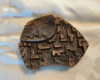 Hungarian Bronze Medal.   Commission-Award for the Forestry Ministry.