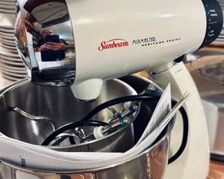 Sunbeam Mixmaster Heritage Series Stand Mixer.