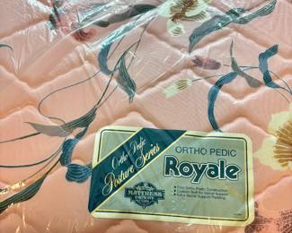 Full Size Mattress/Box Top Condition. Full Size Headboard and Frame.