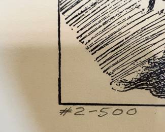 Fredric Remington Limited Edition Series Numbered Framed Wall Art.