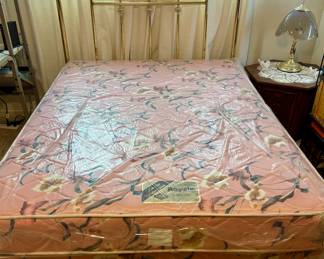 Full Size Mattress/Box Top Condition. Full Size Headboard and Frame.