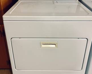 White Roper Electric Dryer.