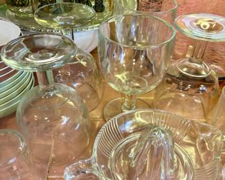 Kitchen Glassware.