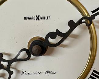 Howard Miller Wall Clock Westminster Chime.