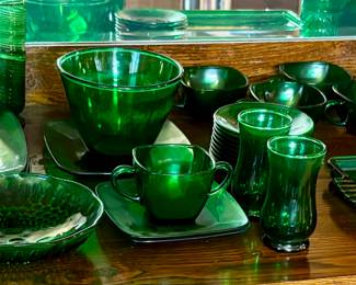 Vintage Anchor Hocking Glassware.