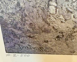 Fredric Remington Limited Edition Series Numbered Framed Wall Art.