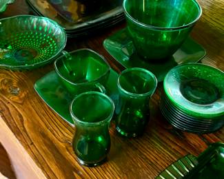 Vintage Anchor Hocking Glassware.