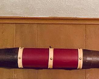 Mounted Texas Longhorn Horns. 70".