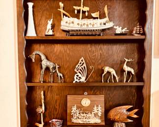 Assortment of Vintage Mid Century Decor.