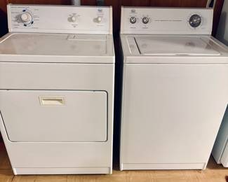 White Roper Washer and Dryer. Working Great!