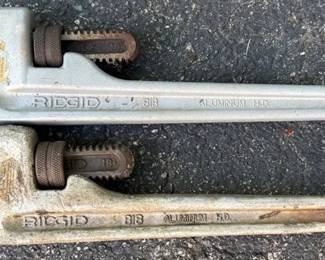 Ridgid Wrenches Pair
