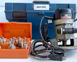 Craftsman Router and Accessories