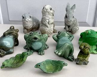Frogs And Rabbits Miniatures