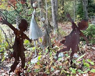 Metal Garden Decor 10pcs.