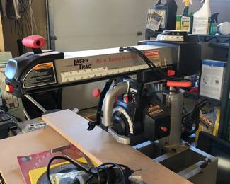 Laser trac table saw bench 