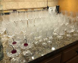 Peill crystal large collection from Germany 